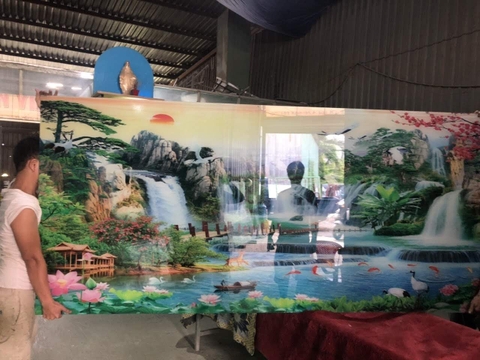 Tranh kính in 3D
