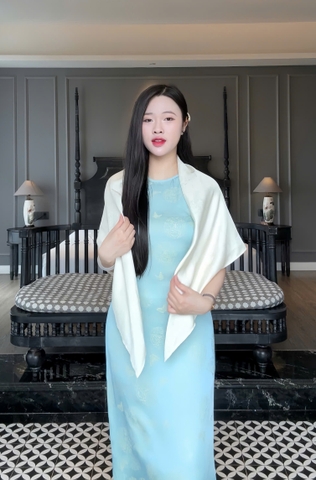 |PK-007| Khăn vuông gấm 100x100