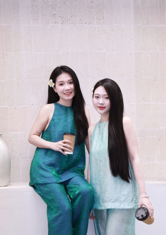 |SET-002| Thanh Chi Set Yếm Kèm Quần Ống Rộng