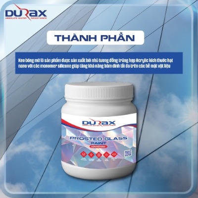 Sơn Mờ Kính DURA GLASS – Giải Pháp Chống Nhìn Trộm, Bảo Vệ Không Gian Riêng Tư