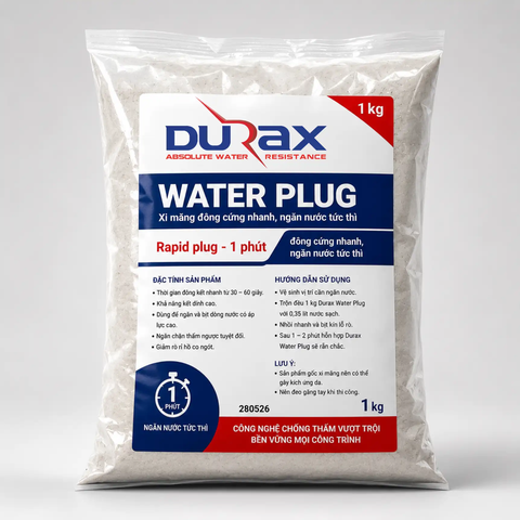 Xi Măng Đông Cứng Nhanh DURAX Water Plug