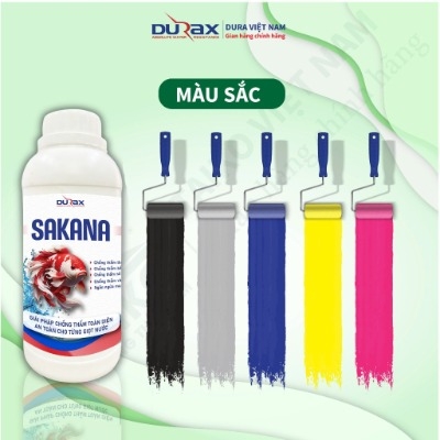 Sơn Chống Thấm Hồ Cá, Hồ Xi Măng, Thùng Xốp DURA SAKANA | An Toàn Cho Cá – Bền Màu Lâu Năm