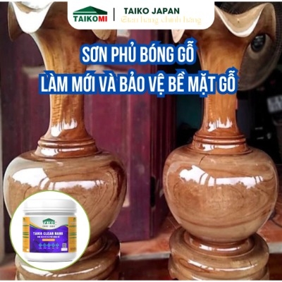 Sơn Bóng Gỗ DURA CLEAR NANO Không Mùi, Kháng Nước, Bảo Vệ Gỗ, Thân Thiện Môi Trường