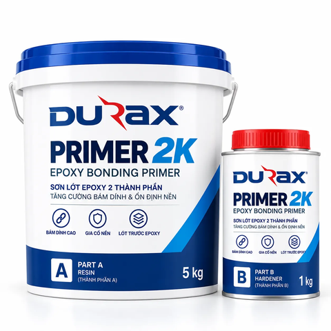 DURAX PRIMER 2K – Sơn Lót Epoxy Gốc Nước 2 Thành Phần