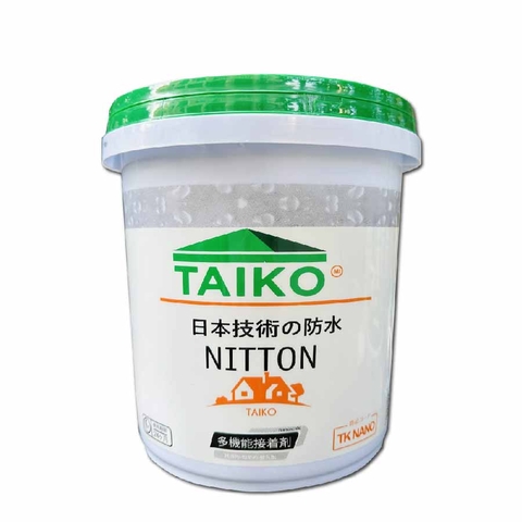 Sơn Chống Thấm Taiko Nitton Chuyên Dụng Cho Sàn Mái Lộ Thiên, Tường Ngoài, Máng Xối, Ban Công