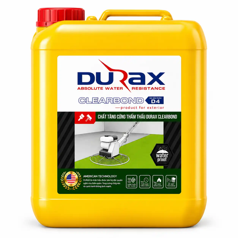 Chất Bê Tông Hóa Thẩm Thấu DURAX D4 – Giải Pháp Gia Cường & Chống Thấm Kháng Muối, Kháng Kiềm Bền Vững Cho Công Trình