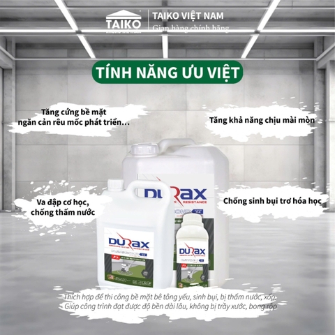 Chất Bê Tông Hóa Thẩm Thấu DURA D4 – Giải Pháp Gia Cường & Chống Thấm Kháng Muối, Kháng Kiềm Bền Vững Cho Công Trình