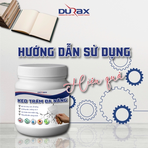 Keo Vá Tường DURA Trám Trét Vết Nứt, Lỗ Hổng Hiệu Quả, Bền Chắc