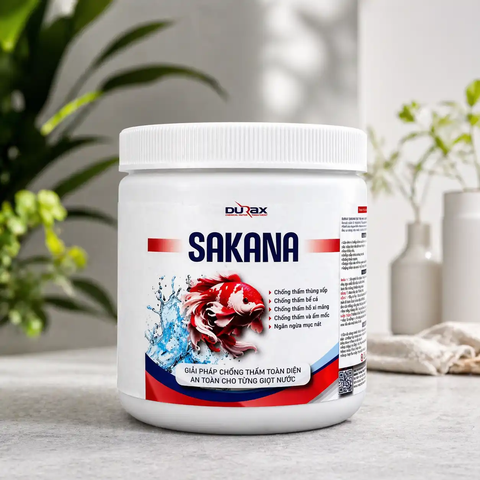 Sơn Chống Thấm Hồ Cá DURAX SAKANA – An Toàn Cho Cá, Chống Thấm Tuyệt Đối 5–7 Năm