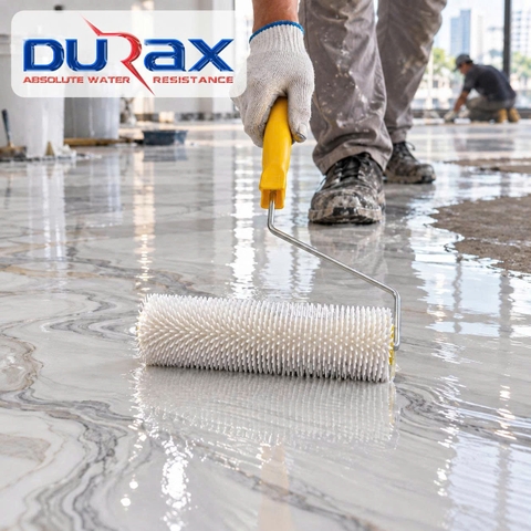 Con Lăn Gai Phá Bọt Khí Epoxy – Lu Lăn Gai Thi Công Sàn