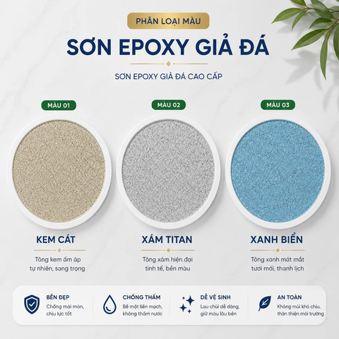 DURAX ROYAL STONE V9 – Epoxy Giả Đá Cát Màu Chống Thấm Nghệ Thuật