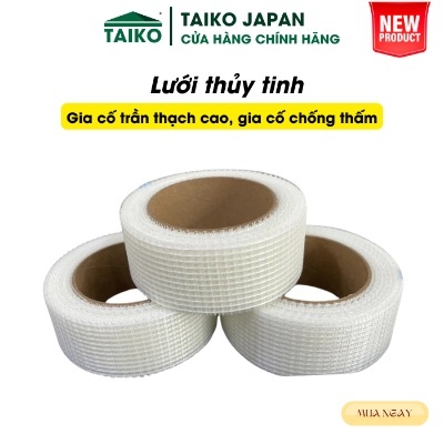 Lưới Thủy Tinh Phủ Chống Thấm – Khổ 5cm, 10cm | Gia Cố Mái, Sàn, Khe Nứt Hiệu Quả Cao