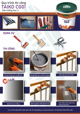 Sơn Chống Nóng TAIKO CN01 – Giải Pháp Cách Nhiệt Hiệu Quả Cho Mái Tôn Và Nhà Xưởng