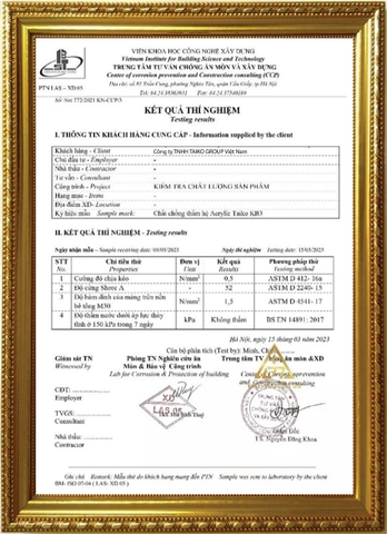 Sơn Chống Thấm Taiko CT4 Thi Công Trực Tiếp Trên Bề Mặt Ẩm, Kháng Muối, Kháng Kiềm