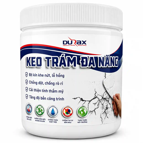 Keo Vá Tường DURAX Trám Trét Vết Nứt, Lỗ Hổng Hiệu Quả, Bền Chắc