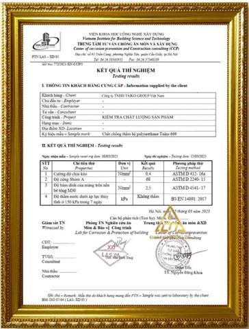 Sơn Chống Thấm Trong Suốt TAIKO 669 – Bảo Vệ Mái Ngói, Tường Gạch, Đá Trang Trí, Gỗ