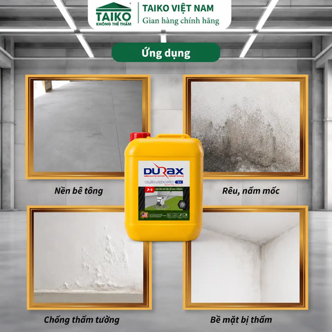 Chất Bê Tông Hóa Thẩm Thấu DURAX D4 – Giải Pháp Gia Cường & Chống Thấm Kháng Muối, Kháng Kiềm Bền Vững Cho Công Trình