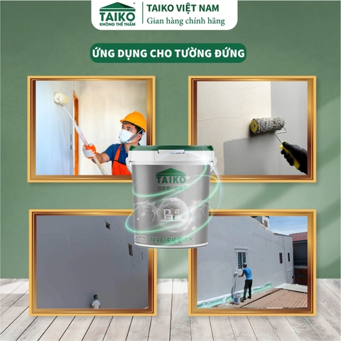 Sơn Chống Thấm Tường Đứng TAIKO KB3 – Gốc Nước, Không Pha Xi Măng, Bền 10 Năm