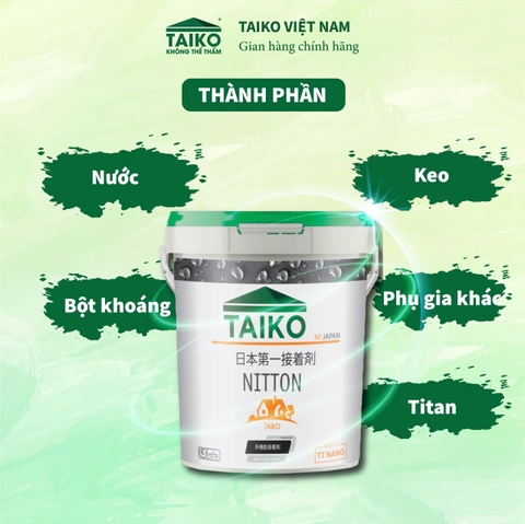 Sơn Chống Thấm Silicon Trong Suốt TAIKO