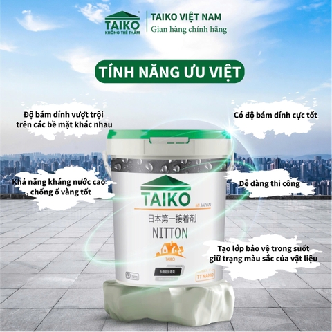Sơn Chống Thấm Silicon Trong Suốt TAIKO