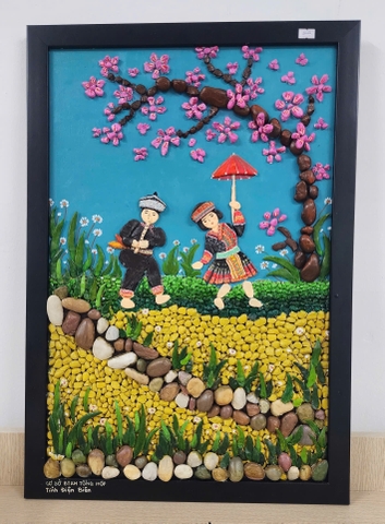 Tranh đá - Sáo Mèo