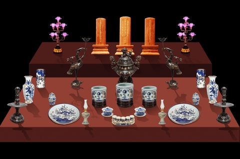 🏮 Nghệ Thuật Quay Bàn Thờ Thần Tài – Thổ Địa  (Thiên – Địa – Nhân – Phật, triết lý cổ nhân minh triết )