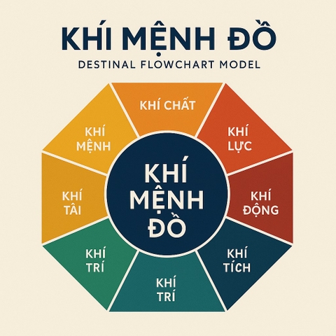 🌌 CÔNG CỤ MỚI: KHÍ MỆNH ĐỒ™ – Bản đồ nội tại khởi nghiệp theo khí – mệnh – hành – động