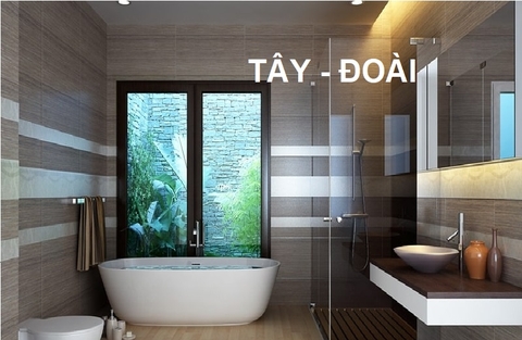 Nhà vệ sinh phạm Phương vị Tây - Cung đoài - Chữ lễ- Hao tài, tổn nhân, suy vận – Cảnh báo và cách hóa giải trong vận 9