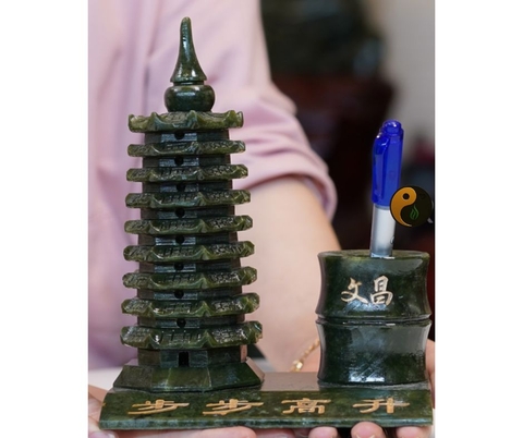 Tháp Văn Xương Đá Ngọc Hoàng Long 9 tầng _KBPT26