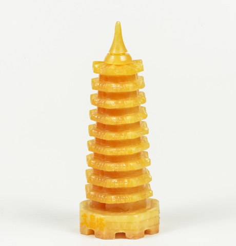 Tháp Văn Xương 9 tầng màu vàng phong thủy _KBPT28