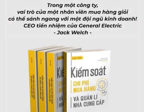 Sách : Kiểm soát chi phí mua hàng và Quản lí nhà cung cấp
