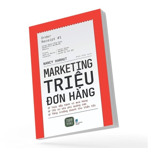 Sách Marketing Triệu Đơn Hàng