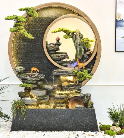 Thác Nước Phong Thủy Đại Cát Đại Lợi _KBPTTN039