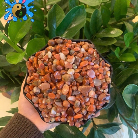 Đá Thạch Anh Mã Não Đỏ – Vượng Khí, Tăng Cường Dụng Thần Hỏa