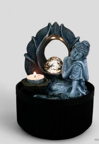 Thác nước mini để bàn TNMKB02 – Điểm nhấn phong thủy tinh tế cho không gian sống và làm việc