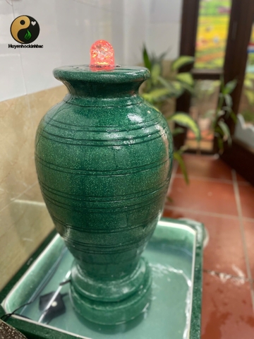 Thạch Thủy Bình Thanh Mộc Minh Châu – Sinh Khí Dẫn Tài, Khai Mở Thiên Mệnh - 60cm