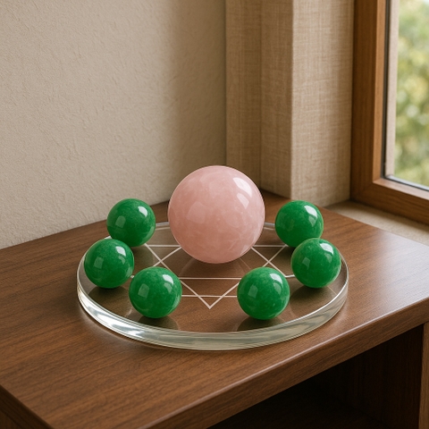 THẤT TINH TRẬN ĐỒ ĐÁ THẠCH ANH – DỤNG THẦN HỎA, HỶ THẦN MỘC