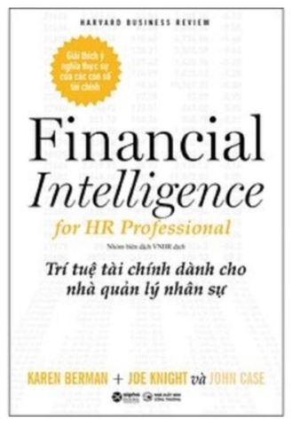 Sách : Trí tuệ tài chính dành cho nhà quản lý nhân sự