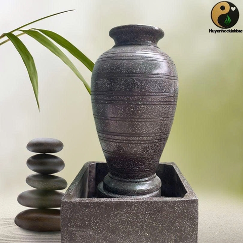 Thạch Thủy Bình Huyền Thạch Tụ Khí – Khai Vận Trường Thọ dụng thần thủy cho không gian thịnh vượng !