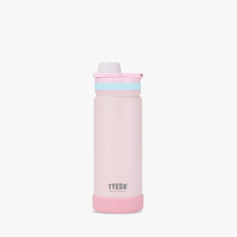 Bình nước giữ nhiệt trẻ em Tyeso 420ml 600ml inox 304 có vòi hút và quai xách ẩn giữ lạnh 12h