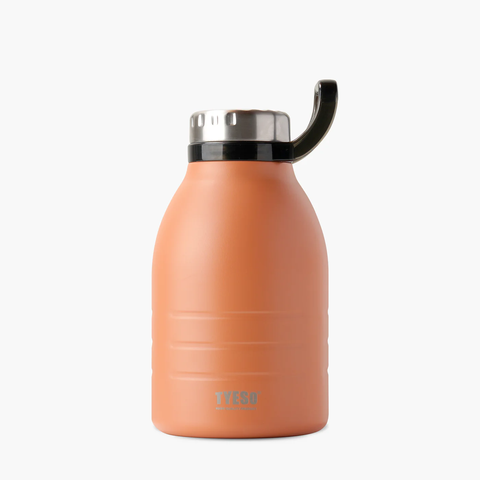 Bình nước giữ nhiệt thể thao dung tích lớn 1500ml có tay cầm và ống hút chuẩn Tyeso giữ lạnh 12h