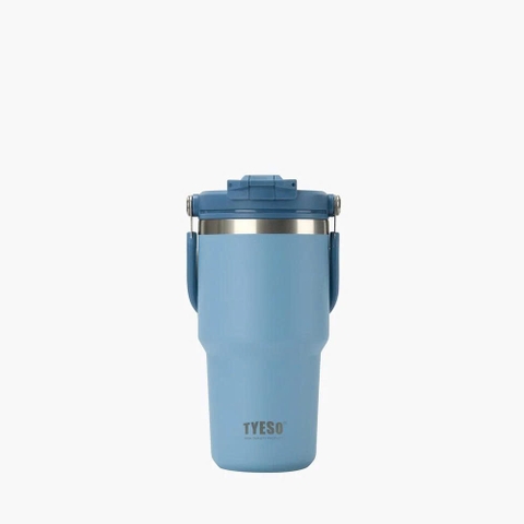 Bình Giữ Nhiệt Ly giữ nhiệt TYESO INOX Cốc cách nhiệt có vòi hút/tay cầm Cốc cà phê 40 oz (1200ml)