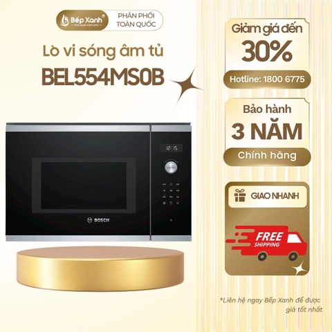 Lò vi sóng âm tủ Bosch BEL554MS0B Seri 6