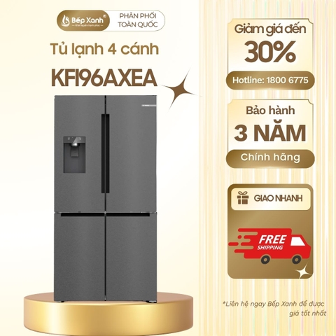 Tủ lạnh 4 cánh Bosch KFI96AXEA lấy nước lấy đá ngoài đặt hàng 5/8