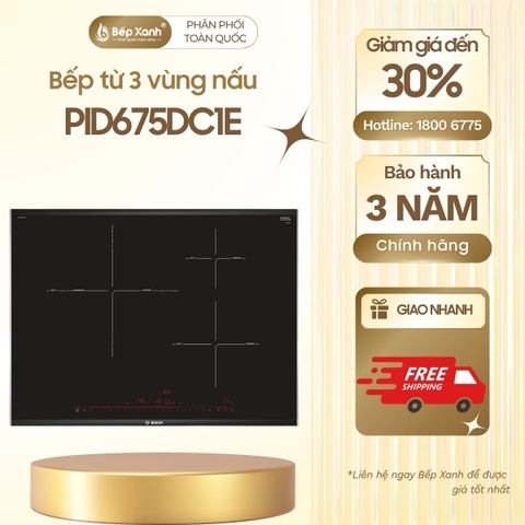 Bếp từ 3 Bosch PID675DC1E Seri 8