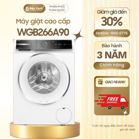 Máy giặt cao cấp Bosch WGB266A90 Seri 8, 11Kg