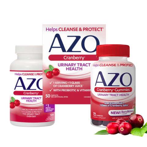 Viên uống Azo Canberry bổ sung lợi khuẩn men vi sinh phụ khoa cho nữ