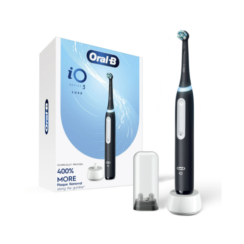 Bàn chải đánh răng điện Oral-B iO Series 3 Luxe-màu đen