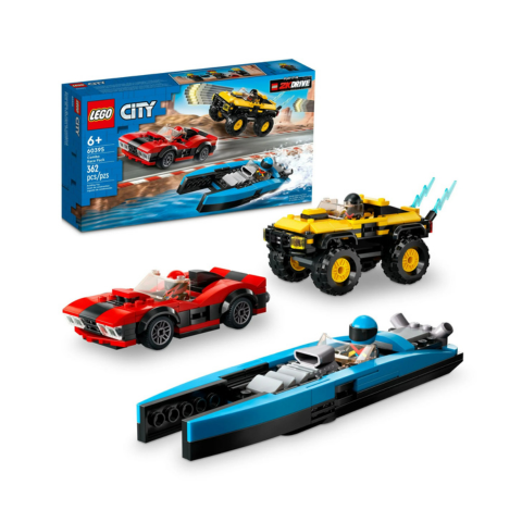Bộ đồ chơi lắp ráp xe đua LEGO City Combo dành cho bé 6 tuổi trở lên