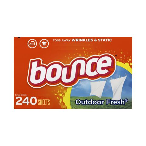 Giấy làm mềm thơm vải Bounce Outdoor Fresh Dryer Sheets